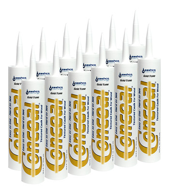 Sashco Conceal textured caulk