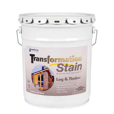 Sashco Transformation Log & Timber Stain – 5 Gallon Pail