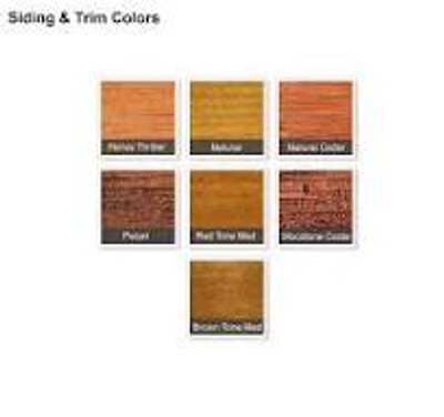 Transformation Siding and Trim color chart