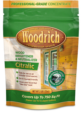 Woodrich Brightener – Wood Brightener & Neutralizer