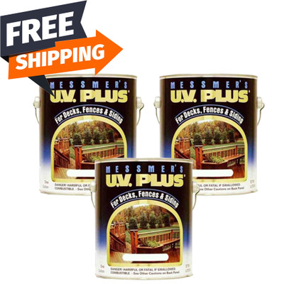 Messmer's UV Plus Wood Stain 3 Gallon Pack