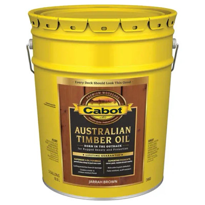 Cabot Australian Timber Oil. Paint thinner cleanup