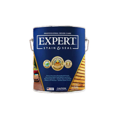 Expert Stain & Seal Transparent Fence & Deck Stain - low VOC formula