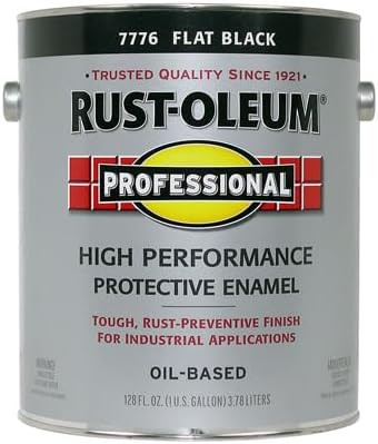Rust-Oleum Professional High Performance Protective Enamel 100 VOC Flat Black