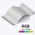 Flexible RGB LED Light Sheets