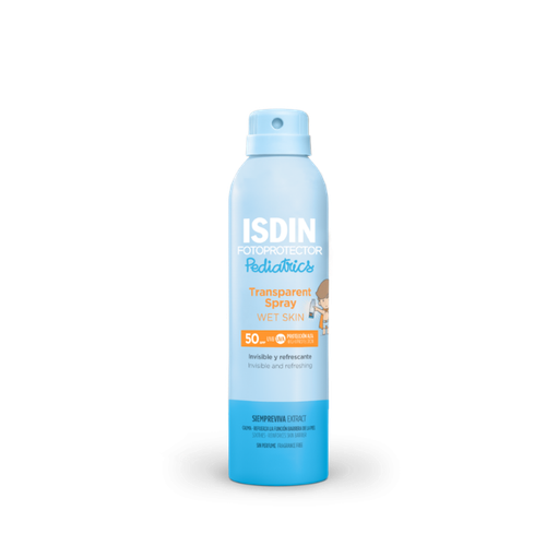 ISDIN Pediatrics Transparent Spray Wet Skin SPF 50 250 ml