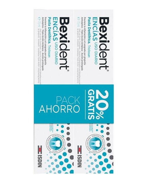 Bexident Duplo pasta encías uso diario 