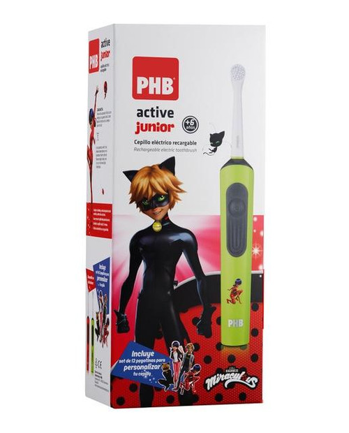 Cepillo dental eléctrico active junior verde PHB Cepillo dental eléctrico active junior verde PHB