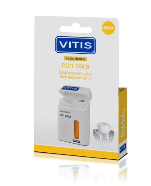 VITIS Seda Dental con Cera 50 m