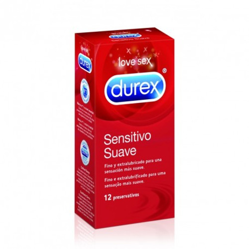 Durex sensitivo suave 12 unidades Durex sensitivo suave 12 unidades