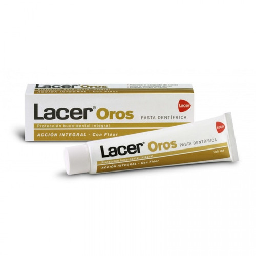 Lacer oros pasta dentífrica 125 mL Lacer oros pasta dentífrica 125 mL