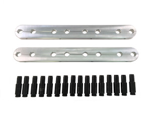 PRP-7010 3/8 Small Block Chevy Aluminum Stud Girdle Poly-locks