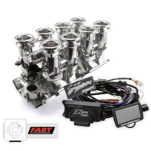 Big Block Chevy Polished Downdraft FAST EZ-EFI 2.0 Fuel Injection System