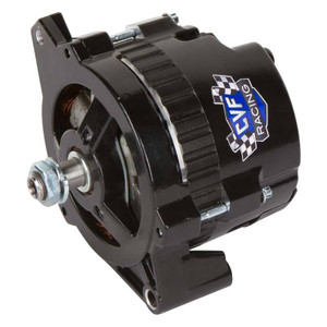 CVF Racing GM CS130 1 Wire Alternator 140 Amp Black Powder Coated