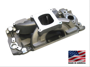 BMP 063030 Big Block Chevy Intake Manifold 4150 Square Carb Flange 9.8 Deck