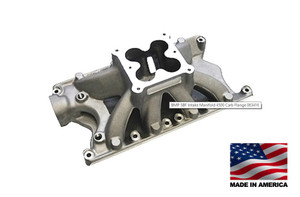 BMP 063416 Intake Manifold Ford Small Block 9.5 4500 Dominator Carb Flange
