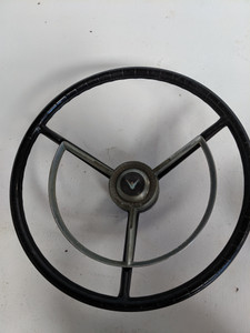 1956 1957 Ford Thunderbird Steering Wheel OEM Black