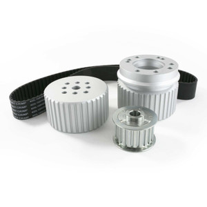 Small Block Ford Windsor Gilmer Drive Pulley Kit Billet Aluminum