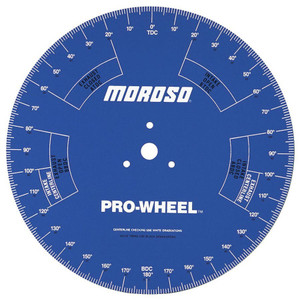 Moroso 62191 Universal Steel Blue 18" Pro Degree Wheel Ford Chevy Mopar