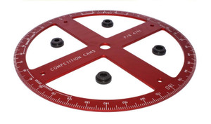 COMP Cams 4791-1 Aluminum Red Anodized 16" Professional Degree Wheel Ford Chevy Mopar
