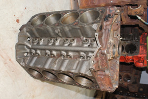 GM 3970010 Small Block Chevy 350 Bare Block 4 Bolt 4.030 Bore F-14-7 Date