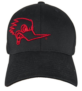 Mr. Horsepower H18-S-M Outline Logo Clay Smith Cams Black Flex fit Hat