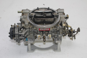 Used Edelbrock 1406 600 CFM Performer Carburetor 4 Barrel Square Bore