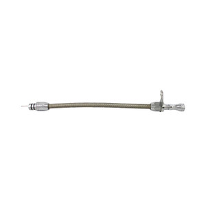 GM TH400 Bellhousing Mount Flexible Braided Stainless Steel Transmission Dipstick