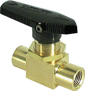 Allstar Performance ALL48010 Manual Brass Brake Shut-Off Valve 1/8" NPT 