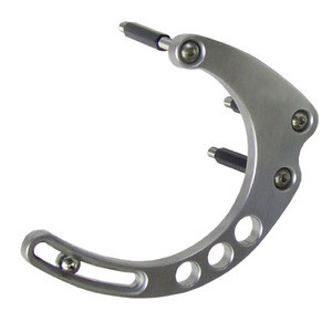 BEP 50145 Billet Aluminum Alternator Bracket BBC