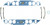 Fel-Pro MS 90323 Big Block Chevy Engine Intake Manifold Gaskets Oval Port