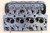 Chevy 3856208 Big Block Chevy Rectangle Port Cylinder Heads Z16 1965 Corvette