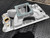 BMP 063043 Big Block Chevy Marine Intake Manifold 4500 Dominator Carb Flange 10.2 Tall Deck