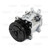 Sanden 508 Style Black Clutch Chrome Aluminum Serpentine A/C Compressor