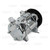 Sanden 508 Style Black Clutch Chrome Aluminum V-Belt A/C Compressor