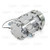 Sanden SD7 Style Silver Clutch Chrome Aluminum Serpentine A/C Compressor