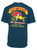 Mr. Horsepower M65 Clay Smith Cams Speed Shop T-Shirt Navy Blue 