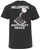 Millennial Anti-Theft Device T-Shirt Short Sleeve Black Cotton