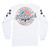 Edelbrock American Tradition T-Shirt Long Sleeve Cotton White