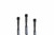 Straight -3AN / Straight -3AN Black 36" Pre-Assembled Braided Brake Hose Line