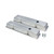 Small Block Chevy Perimeter-Bolt Short Ball Milled Polished Aluminum Valve Covers