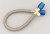 Engine Works 613018 18" -3AN Blue Stainless Steel Braided Hose Female Ends