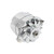 Chrome GM 10SI Style 110 Amp Alternator 1 or 3 Wire V Belt Internal Regulator