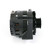 Black GM CS130 Style 160 Amp Alternator with Serpentine Pulley 1 Wire