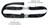 Allstar Performance ALL98110 Black Non-retractable Lap Seat Belt