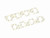 Mr. Gasket 263G Ford Boss/Cleveland White High Temp Stock Port Exhaust Gaskets