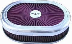 Racing Power Company R5023 15 X 2 Oval Filter Top Air Cleaner 
