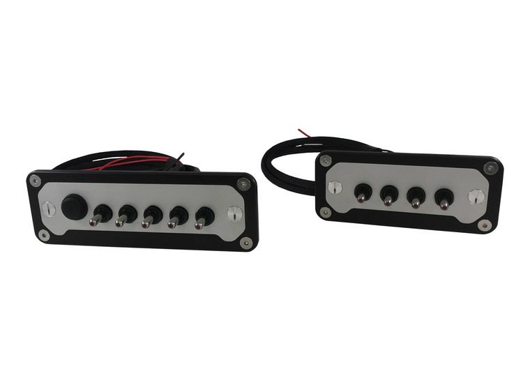 PRP-9100 5 Switch Panel Billet LED Lighted Fuse5