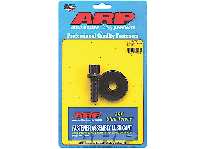 ARP 150-2501 Ford Harmonic Balancer Bolt 12 Point Black