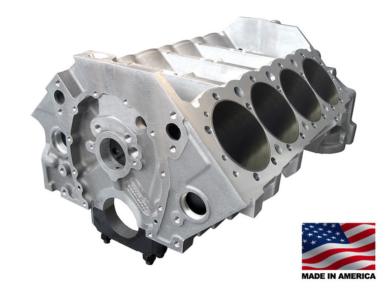 BMP 084510 Aluminum Block Small Block Chevy 350 Mains 4.00 Bore Billet Caps